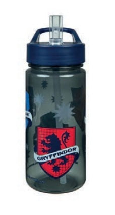 Scooli Kindertrinkflasche 500 ml – mit Strohhalm, Kunststoff, Harry Potter