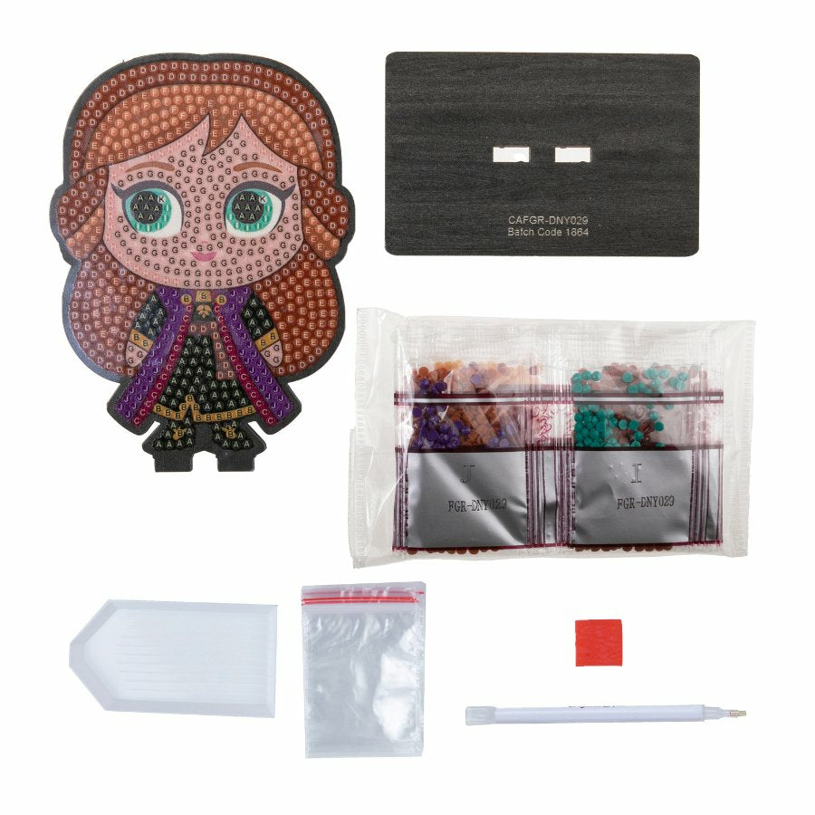 CRAFT Buddy Diamond-Painting-Set Anna – 8 × 11 cm – ab 6 Jahren