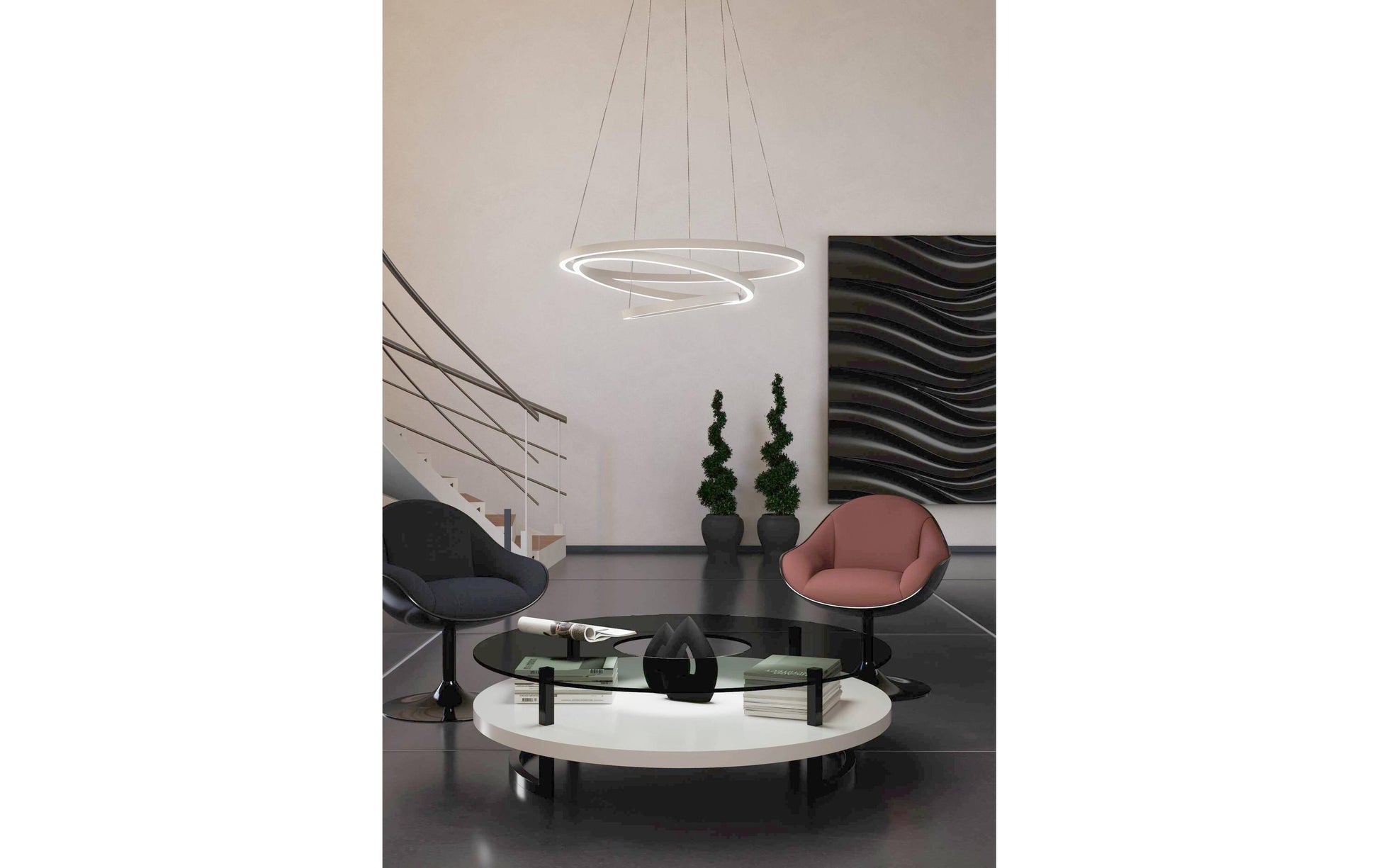 EGLO Deckenleuchte Lobinero-Z – Ø 58 × 110 cm, 6000 lm, 43,2 W, 3000–6500 K, dimmbar