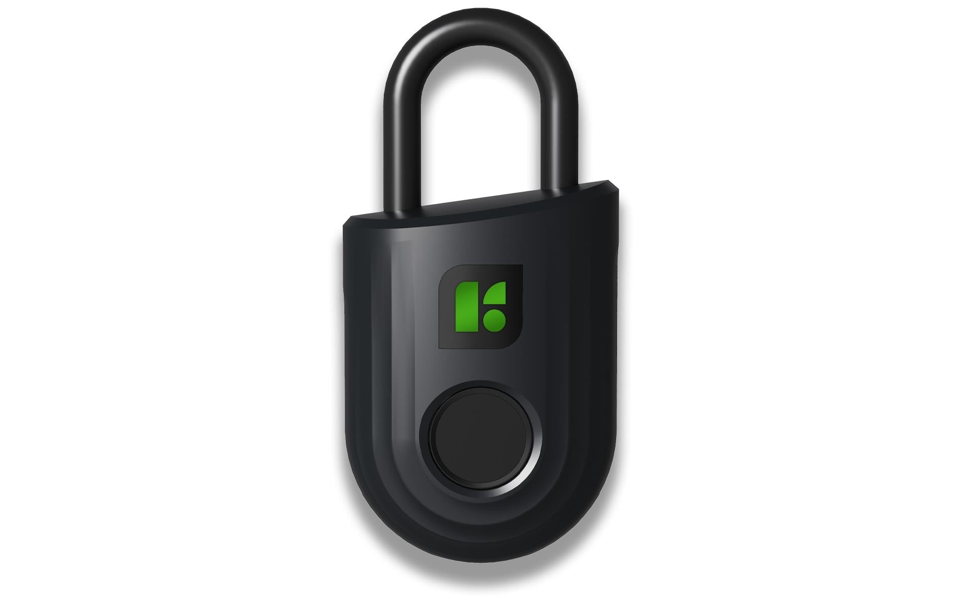 igloohome Padlock Lite Smart-Vorhängeschloss – Fingerabdruck, BT 5.0, IP66, Ø6 mm
