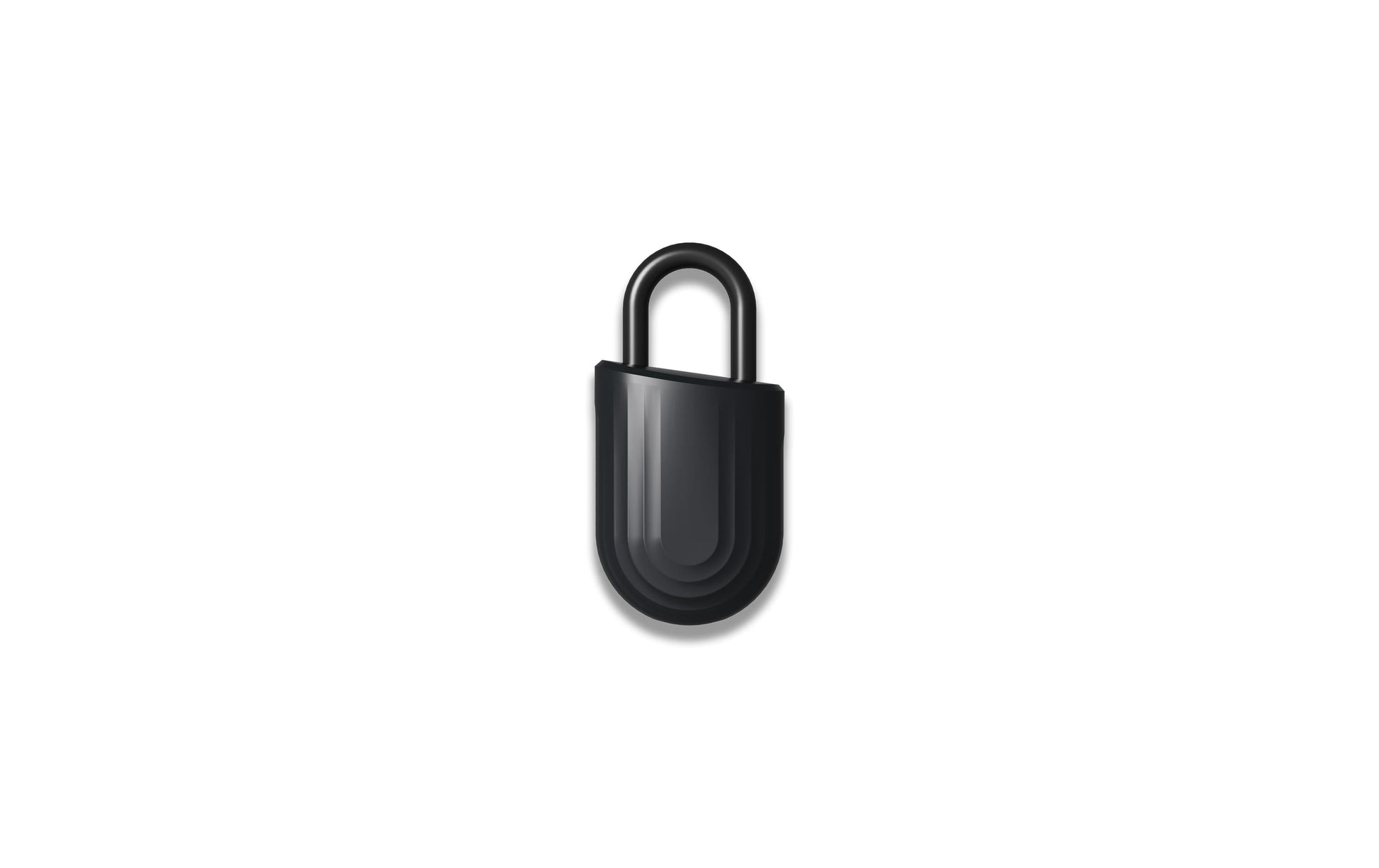 igloohome Padlock Lite Smart-Vorhängeschloss – Fingerabdruck, BT 5.0, IP66, Ø6 mm