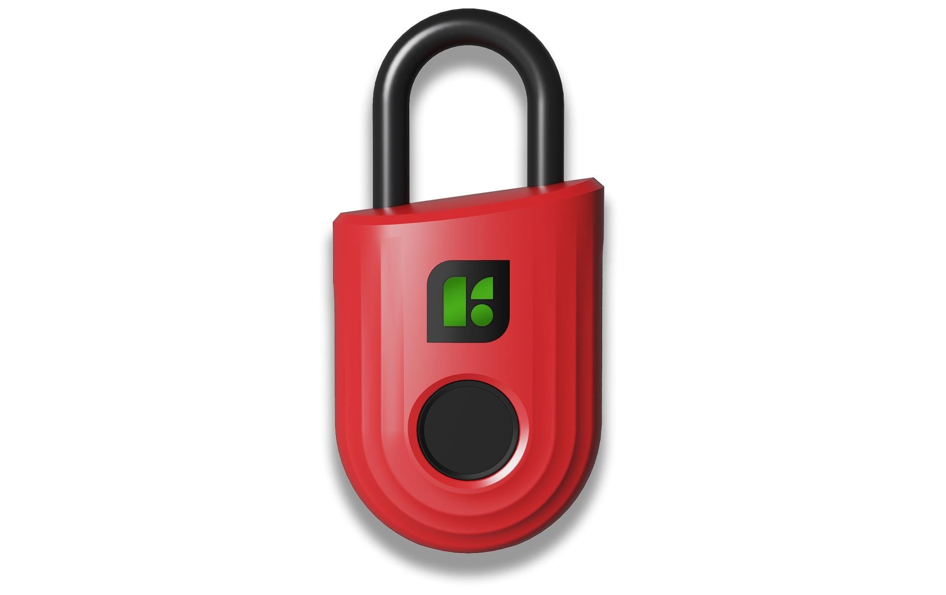 igloohome Padlock Lite Smart-Vorhängeschloss – Fingerabdruck, BT 5.0, IP66, Schäkeldurchmesser 6 mm