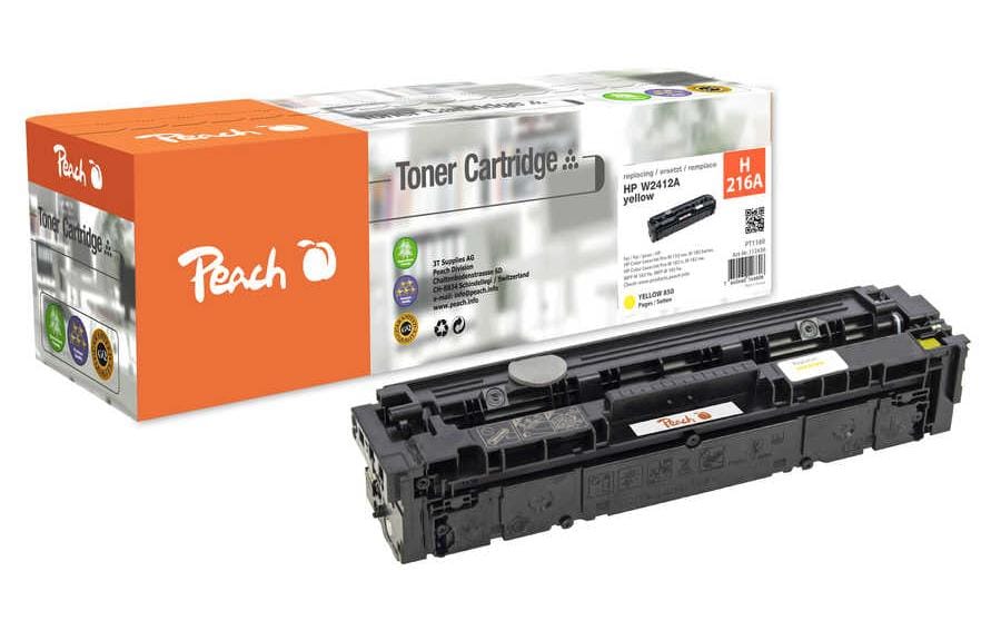 Peach W2412A Gelber Toner – Kompatibel – 850 Seiten – für HP Color LaserJet Pro M155/M180/M182 und andere