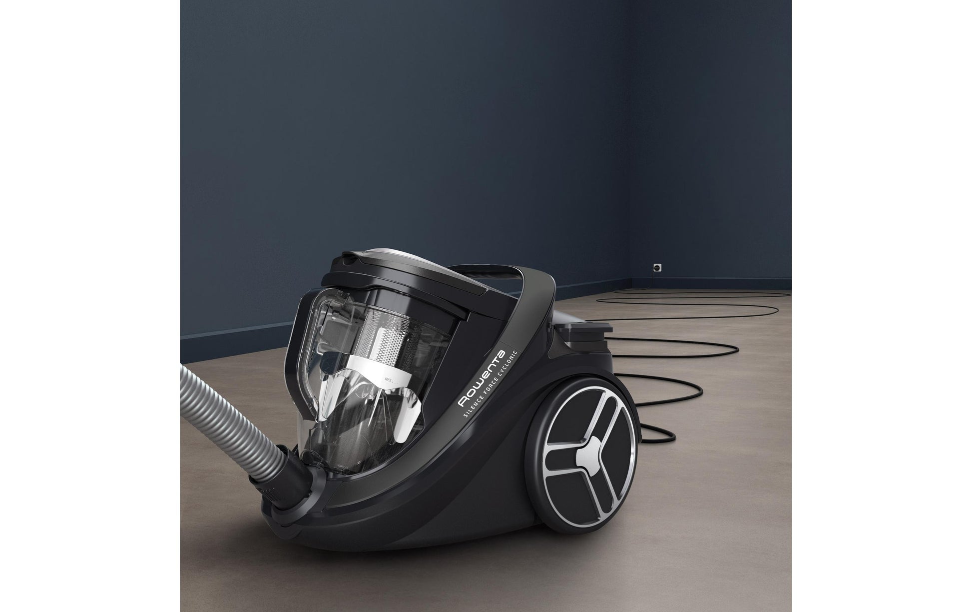 Rowenta Absauganlage Silence Force RO7935CH – 500 W, 2,5 l, Netzbetrieb, Kabellänge 8,4 m