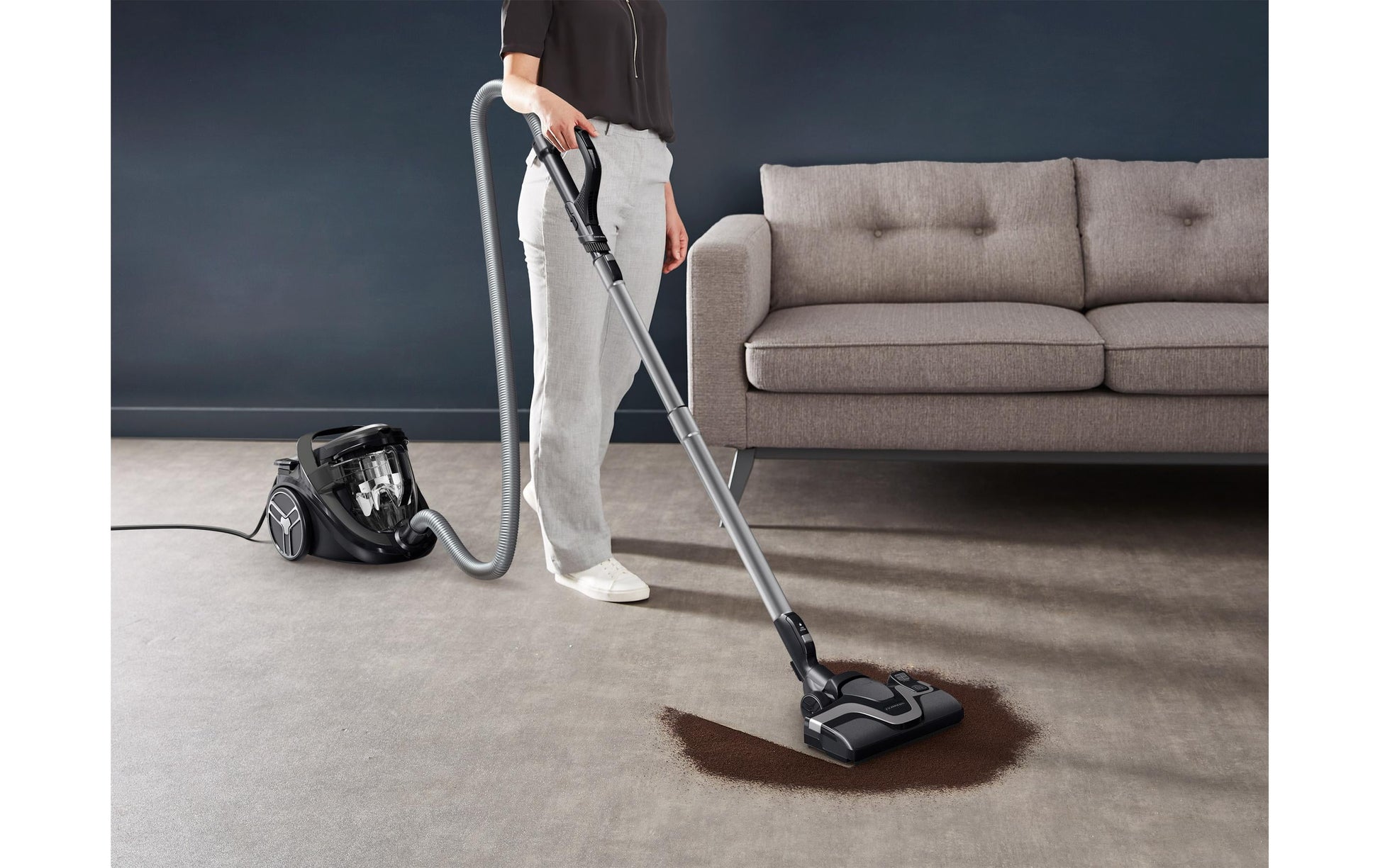 Rowenta Absauganlage Silence Force RO7935CH – 500 W, 2,5 l, Netzbetrieb, Kabellänge 8,4 m