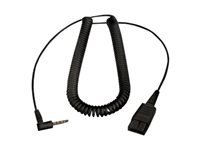 Jabra PC-Kabel QD – Headset-Kabel (QD → 3,5 mm), für MacBook und Jabra Biz-Headsets (1500/2300/2400 II)