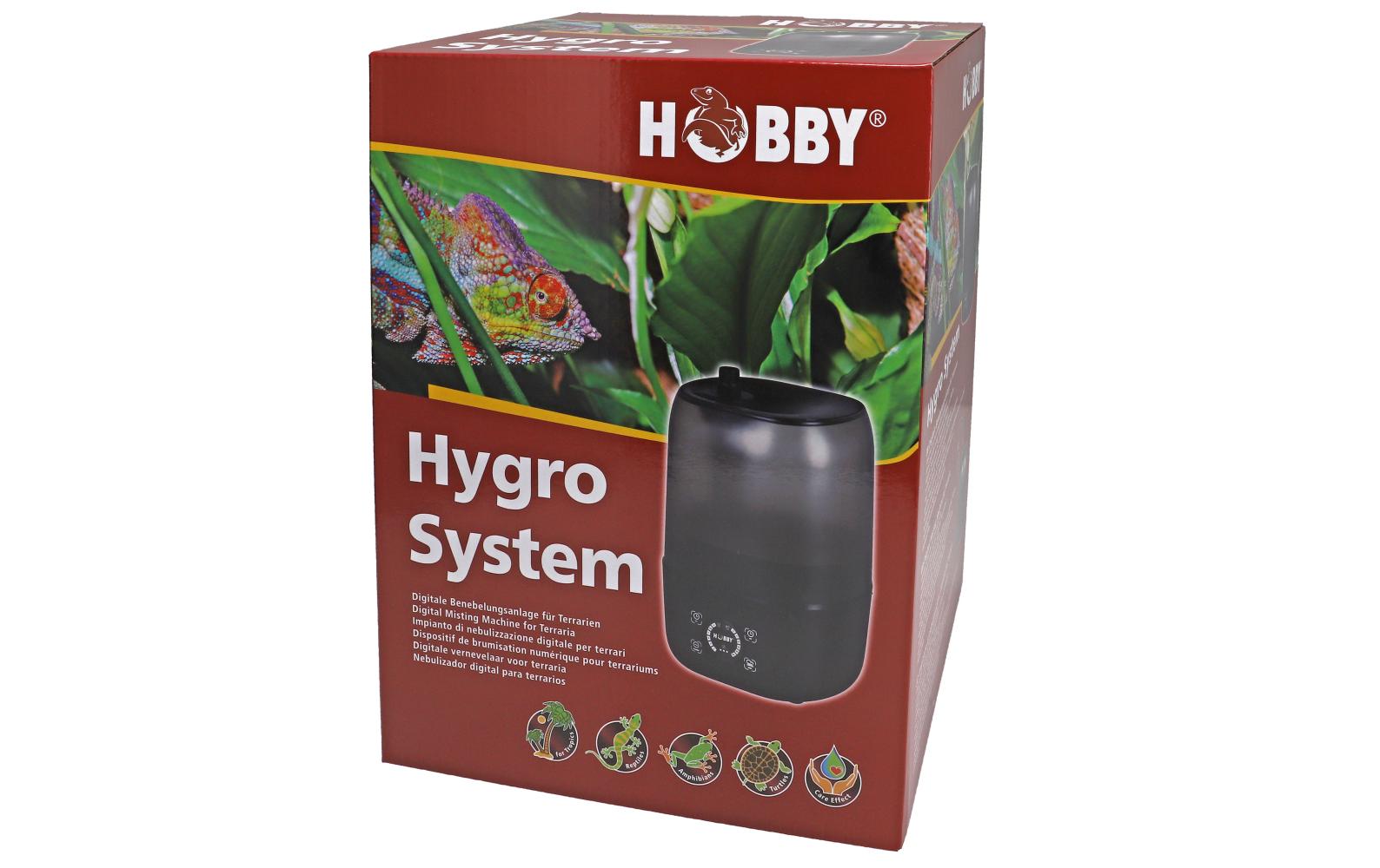 HOBBY Terraristik Luftbefeuchter Terra Hygro System – Ultraschall, Tank 4 l
