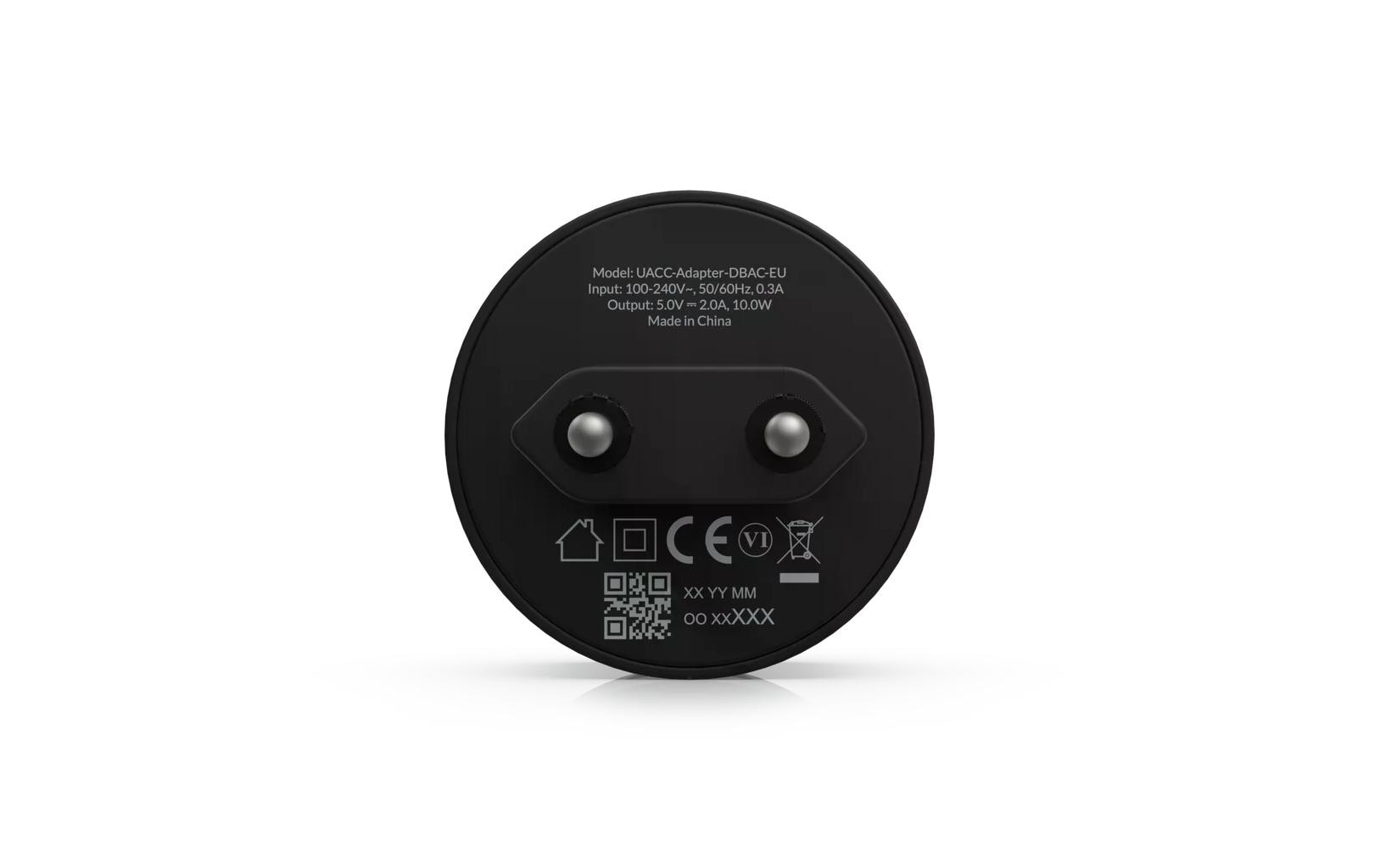 Ubiquiti UACC-ADAPTER-DBAC USB-Ladegerät – USB-C×1, 7 m Kabel – für UniFi G4 Doorbell – Schwarz
