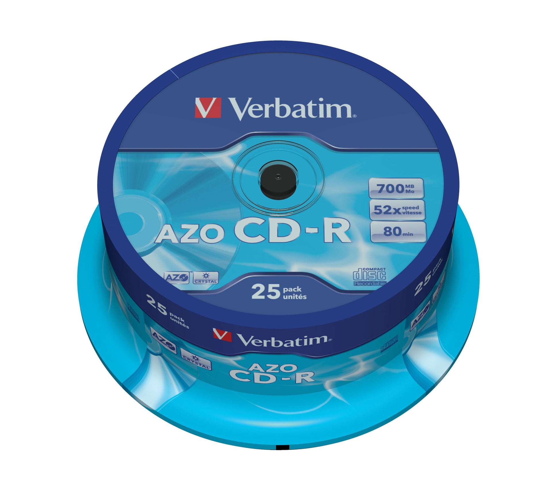 Verbatim CD-R 700 MB – 52×, 25er Spindel