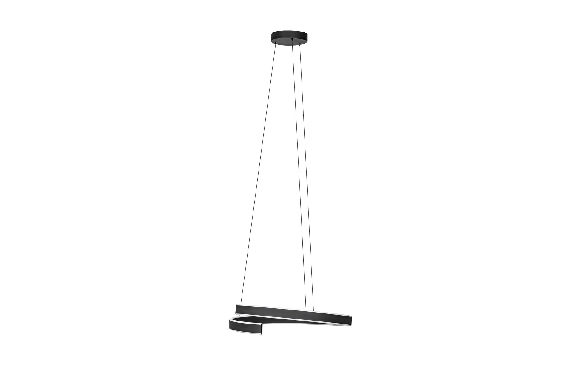 EGLO LED-Hängeleuchte ANDABAIA-Z – Ø 60 × 154 cm, 5300 lm, 42,5 W, 3000–6500 K, dimmbar, für Alexa/BT, schwarz