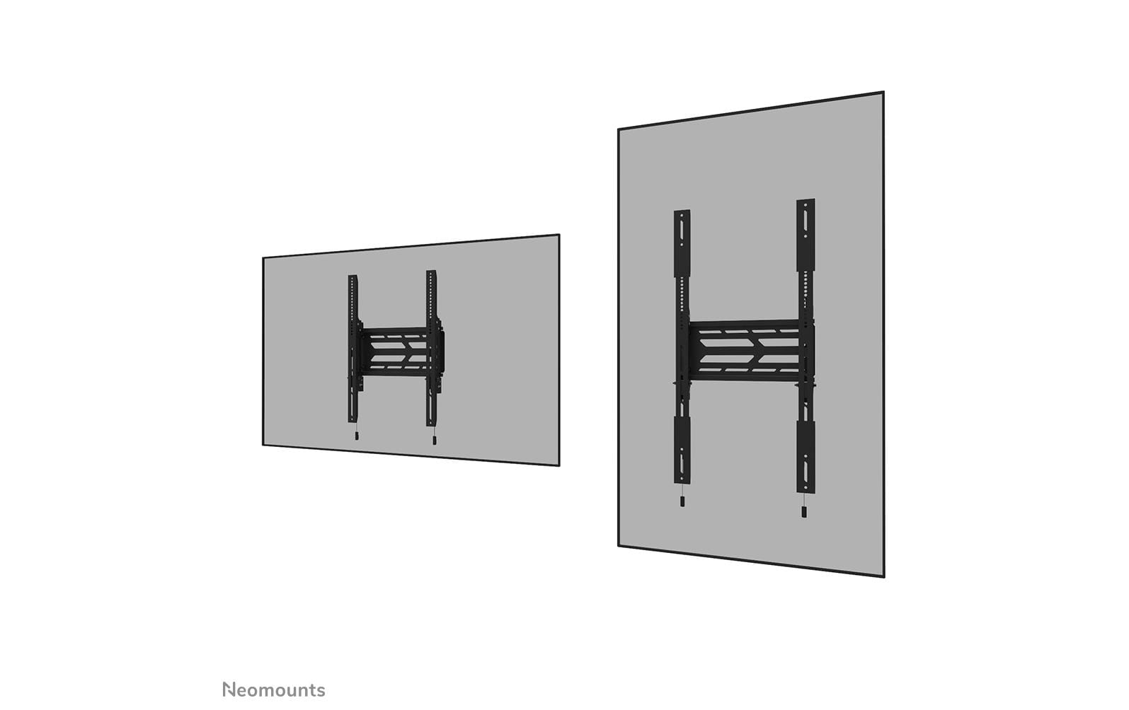 Neomounts WL30S-950BL19 – Wandhalterung, fix, für 60", VESA 700×400, bis 160 kg, schwarz