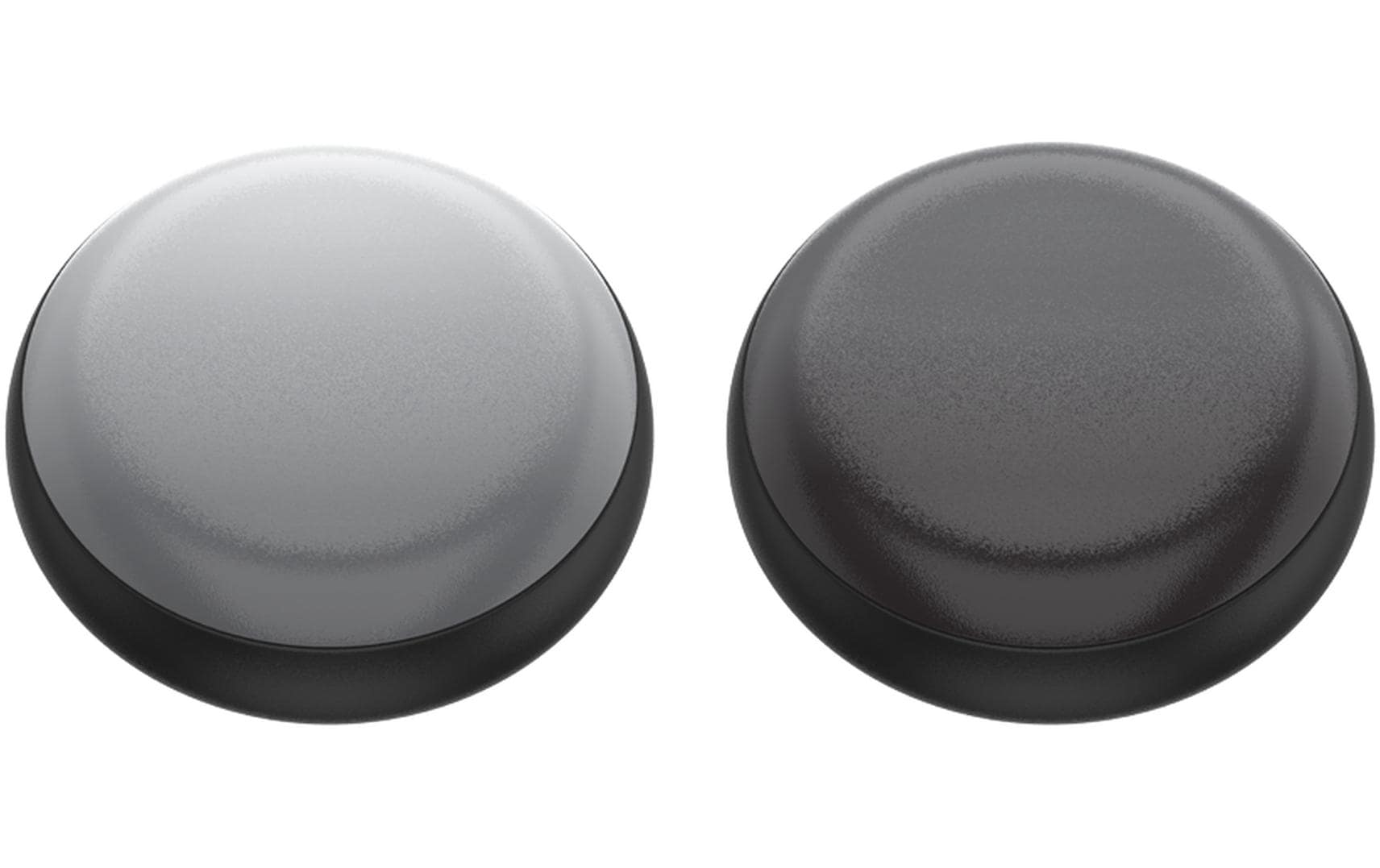 PopSockets PopPucks Starter Pack Schlüsselanhänger – magnetisch, Metall, Schwarz/Grau