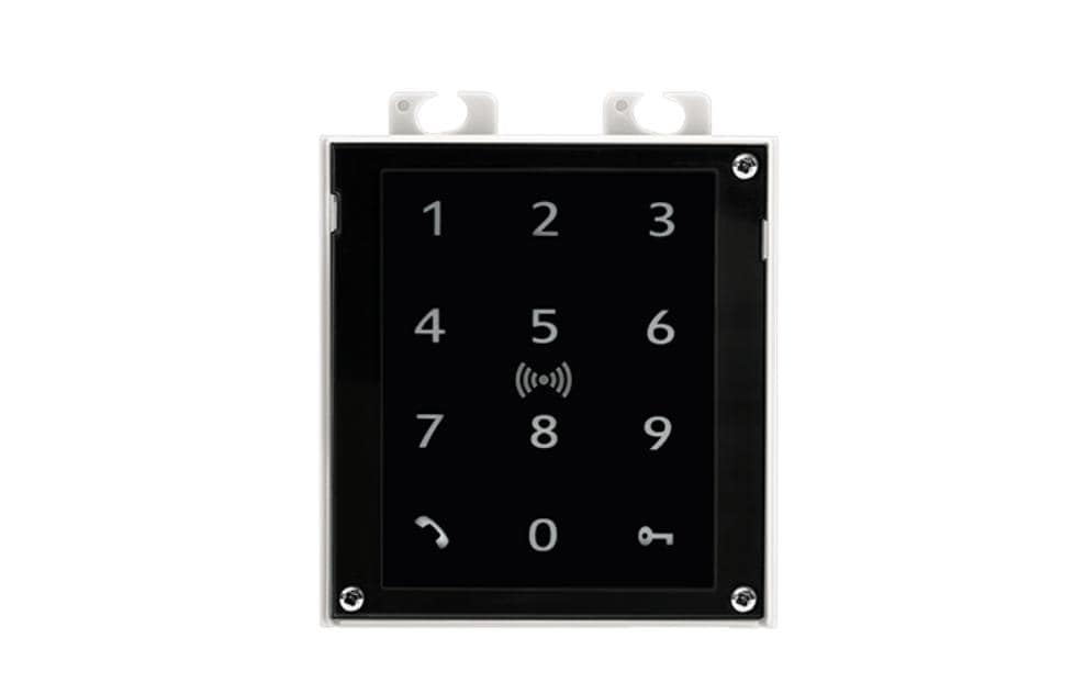 2N Touch-Tastatur und RFID-Leser IP Verso Touch – 108×45×131 mm, schwarz