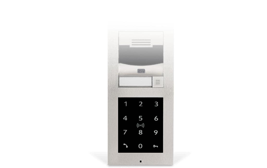 2N Touch-Tastatur und RFID-Leser IP Verso Touch – 108×45×131 mm, schwarz