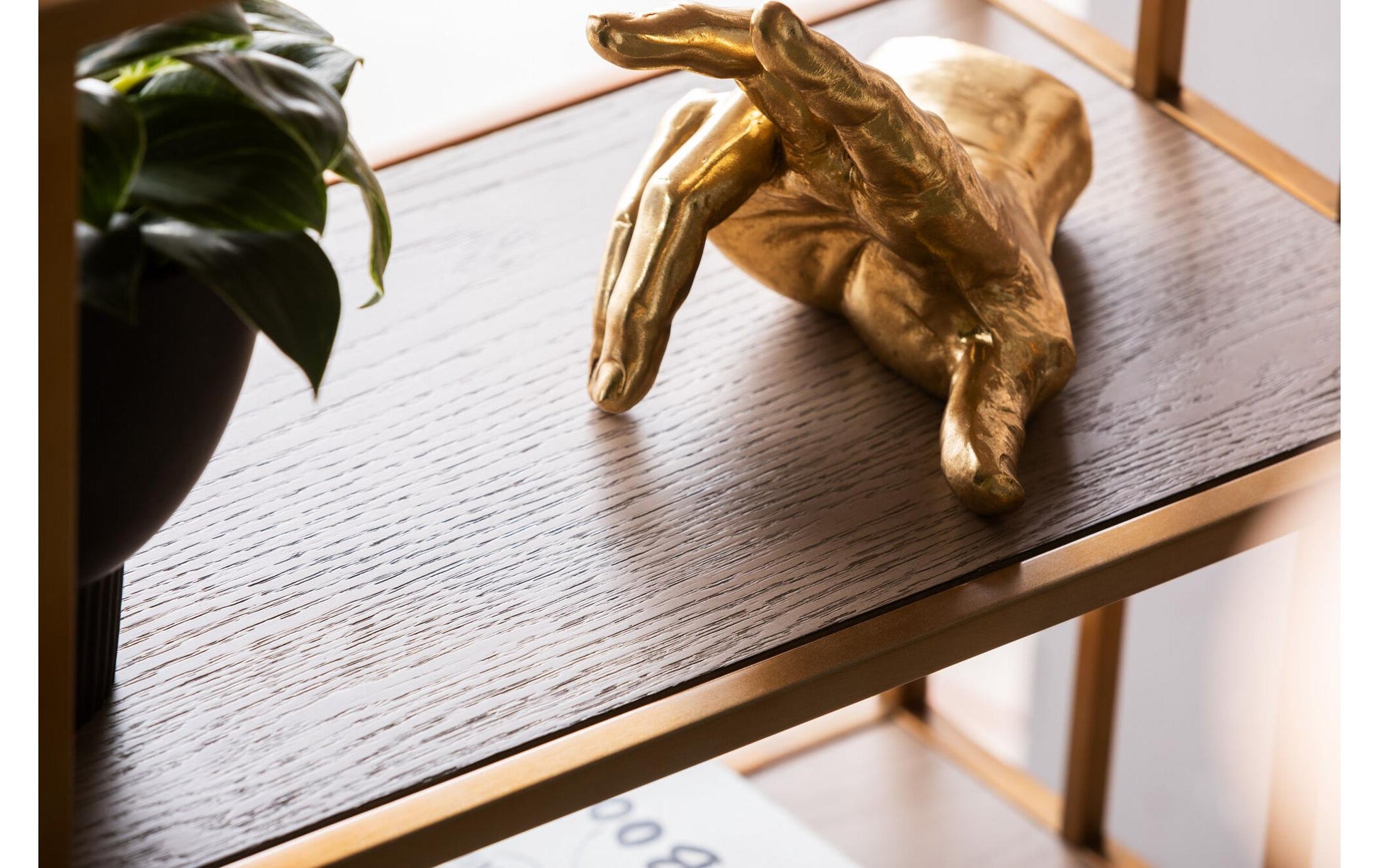 KARE Design Fingers Ablageschale – gold – 140 × 210 × 160 mm