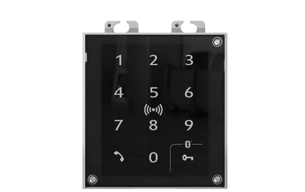 2N IP Verso Touch-Tastatur – 108 × 45 × 131 mm, schwarz