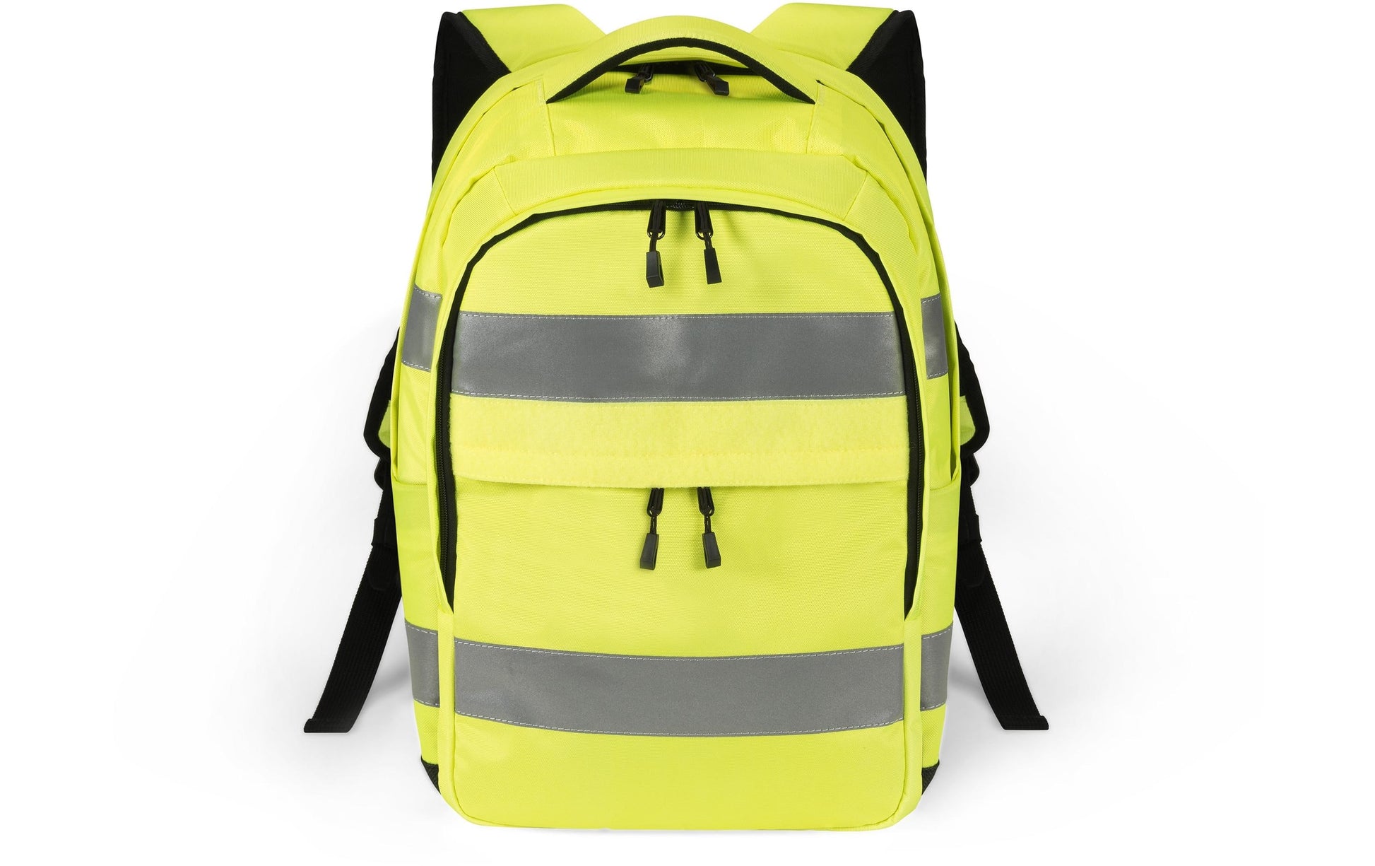 DICOTA HI-VIS P20471-01 – Freizeit-Rucksack – 25 l, rPET, gelb, Reflexstreifen