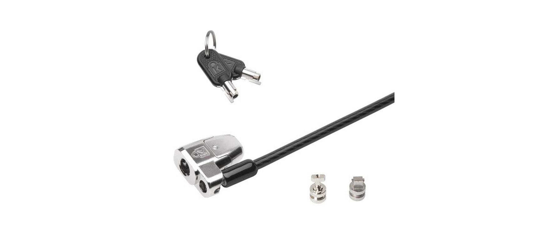 DELL Kensington Clicksafe Zubehörtasche – Gummi, Stahl, schwarz