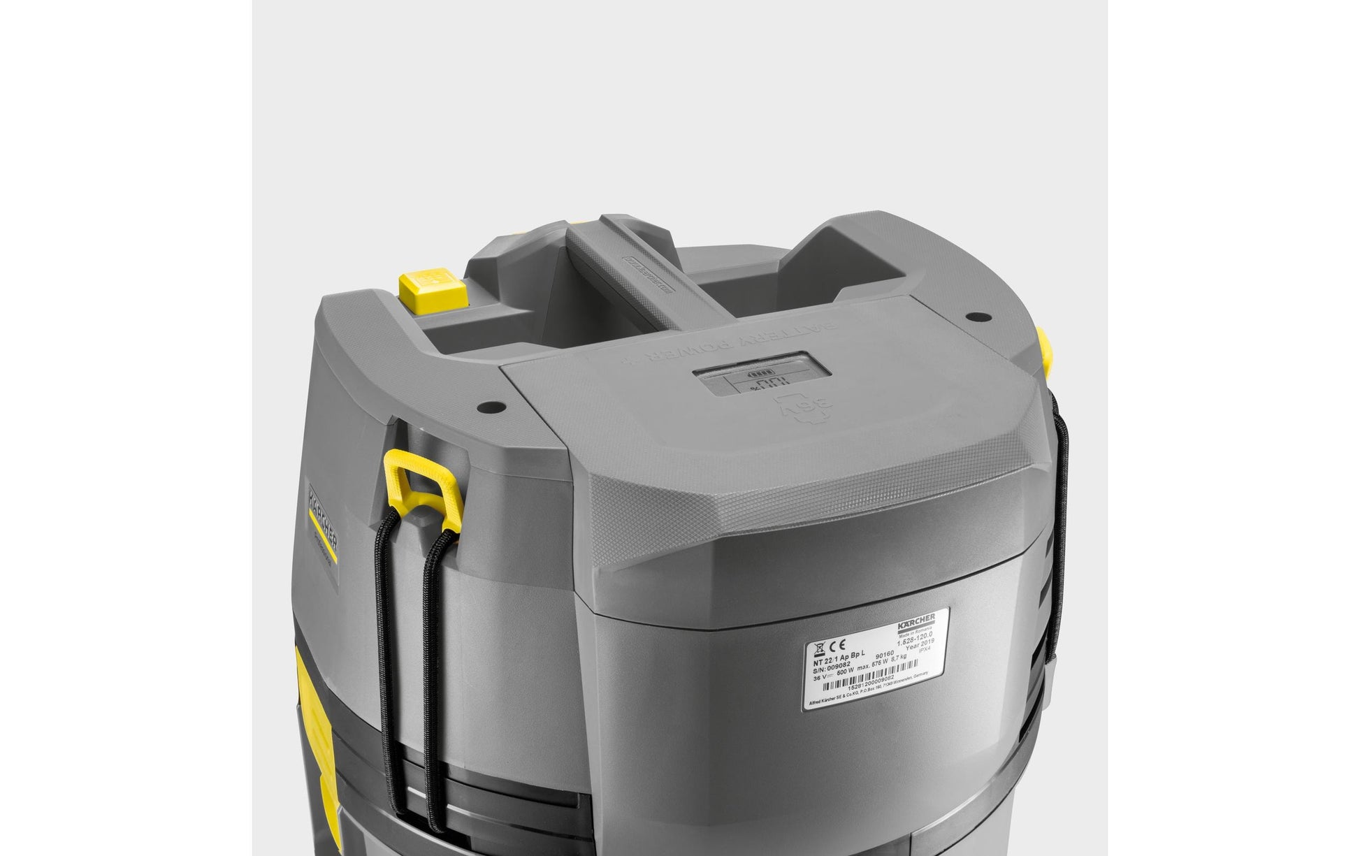 Kärcher Nass-/Trockensauger NT 22/1 Ap Bp L – 2-in-1, 22 l, Akkubetrieb, Schlauch 1,9 m