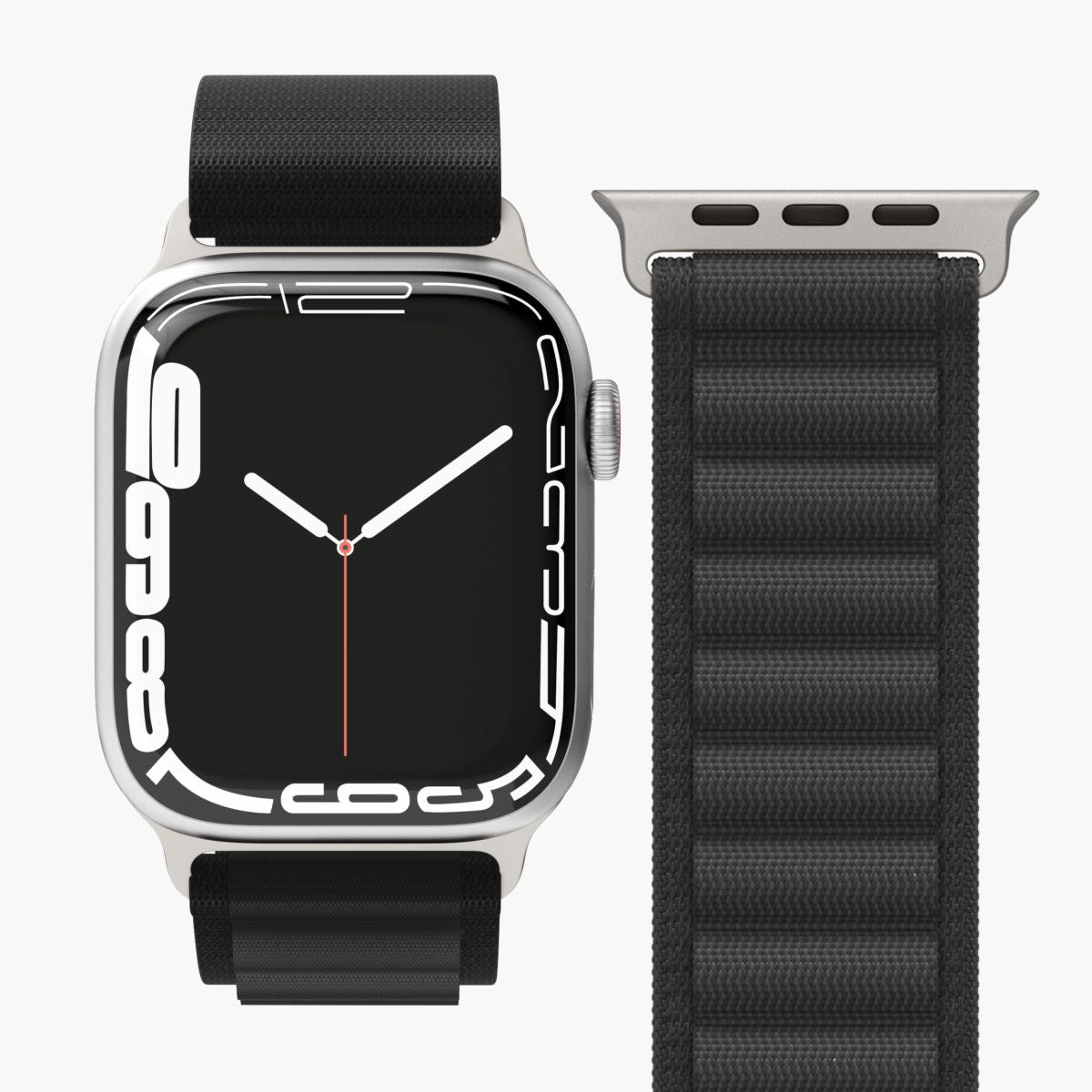 Vonmählen Action Loop – Nylon Schwarz, für Apple Watch