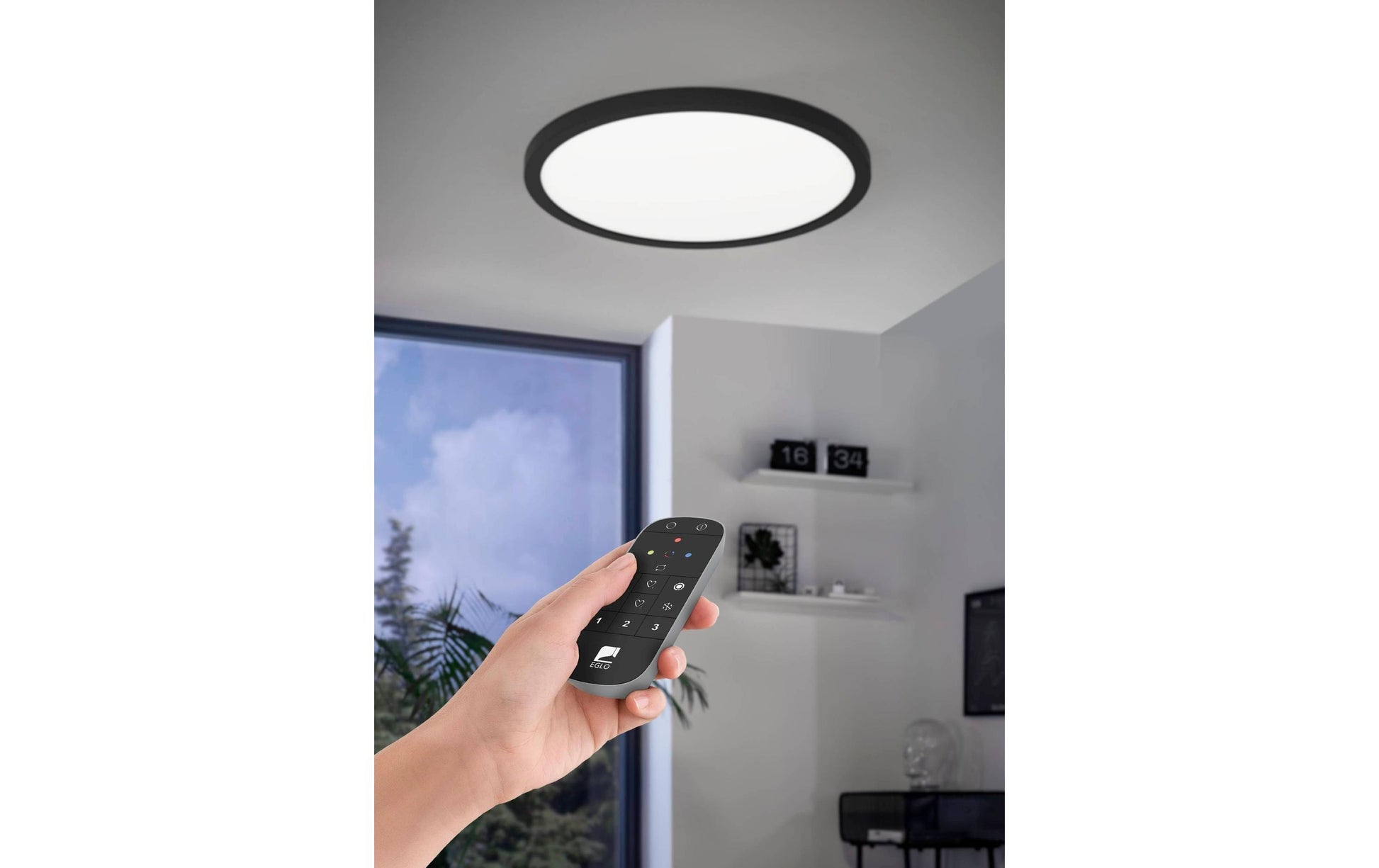 EGLO CONNECT Z 99099 – Fernbedienung – Zigbee, Bluetooth – für EGLO CONNECT Z, Philips Hue, IKEA TRÅDFRI
