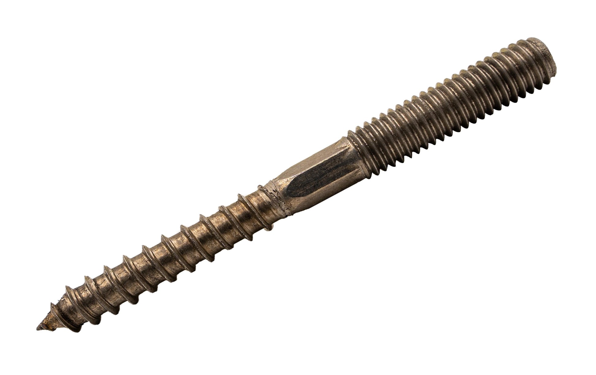 Ftm Krafter Stockschrauben M8 – Aussensechskant, Teilgewinde, 80 mm, Edelstahl, 2 Stk.