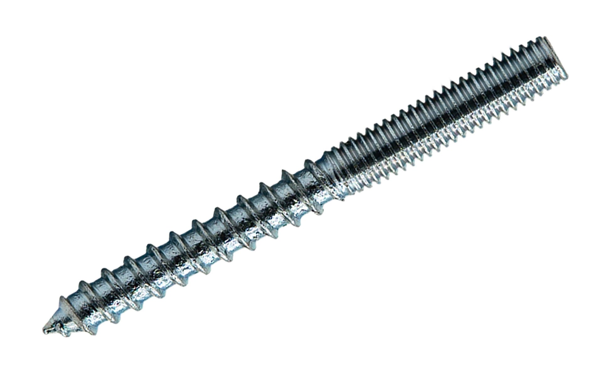 Ftm Krafter Stockschrauben – M6 × 60 mm, Stift, Stahl, blau verzinkt, 4 Stk.
