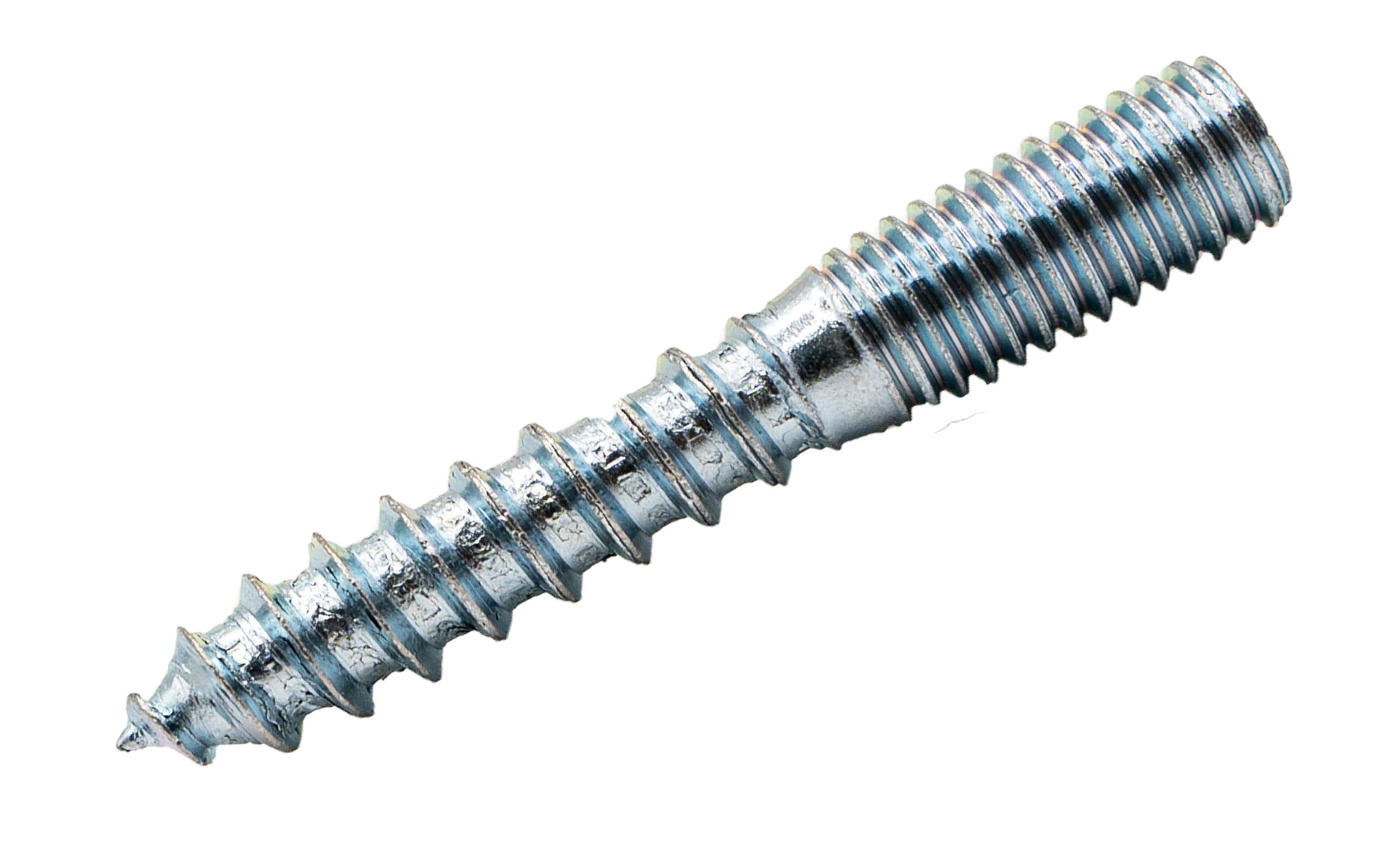 Ftm Krafter Stockschrauben M8 – Stift, 50 mm, Stahl, verzinkt, Blau, 4 Stk.