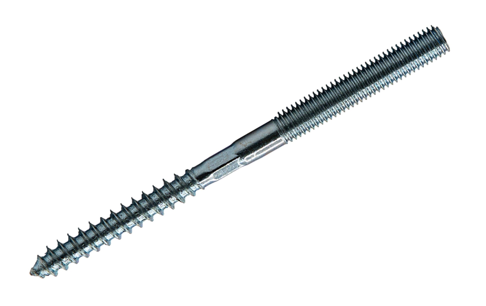 Ftm Krafter Stockschrauben M8 – Stift, Teilgewinde, 120 mm, Stahl, blau verzinkt, 2 Stk.