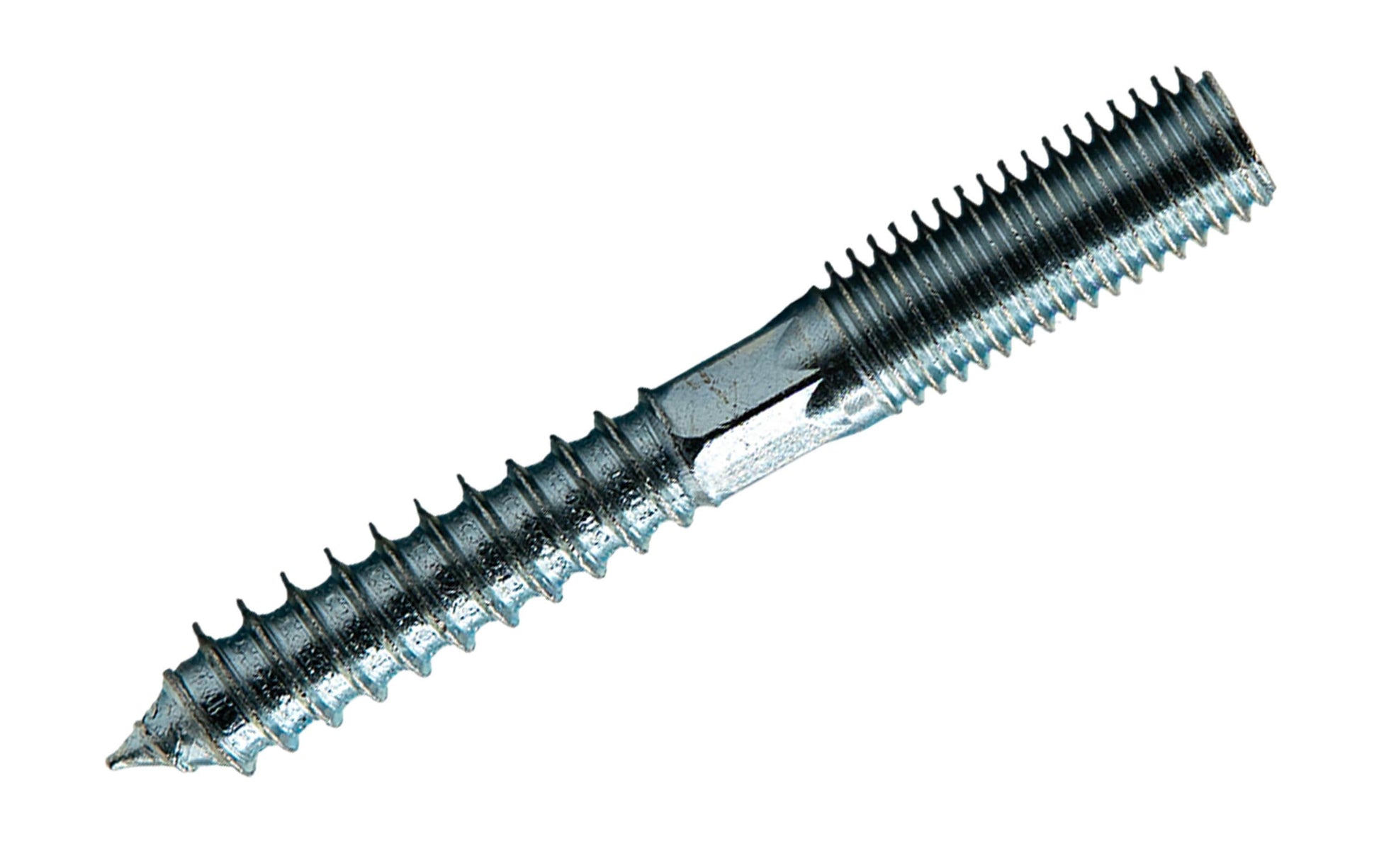 Ftm Krafter Stockschrauben – M10 × 80 mm, Stift, Stahl, blau verzinkt, 2 Stk.