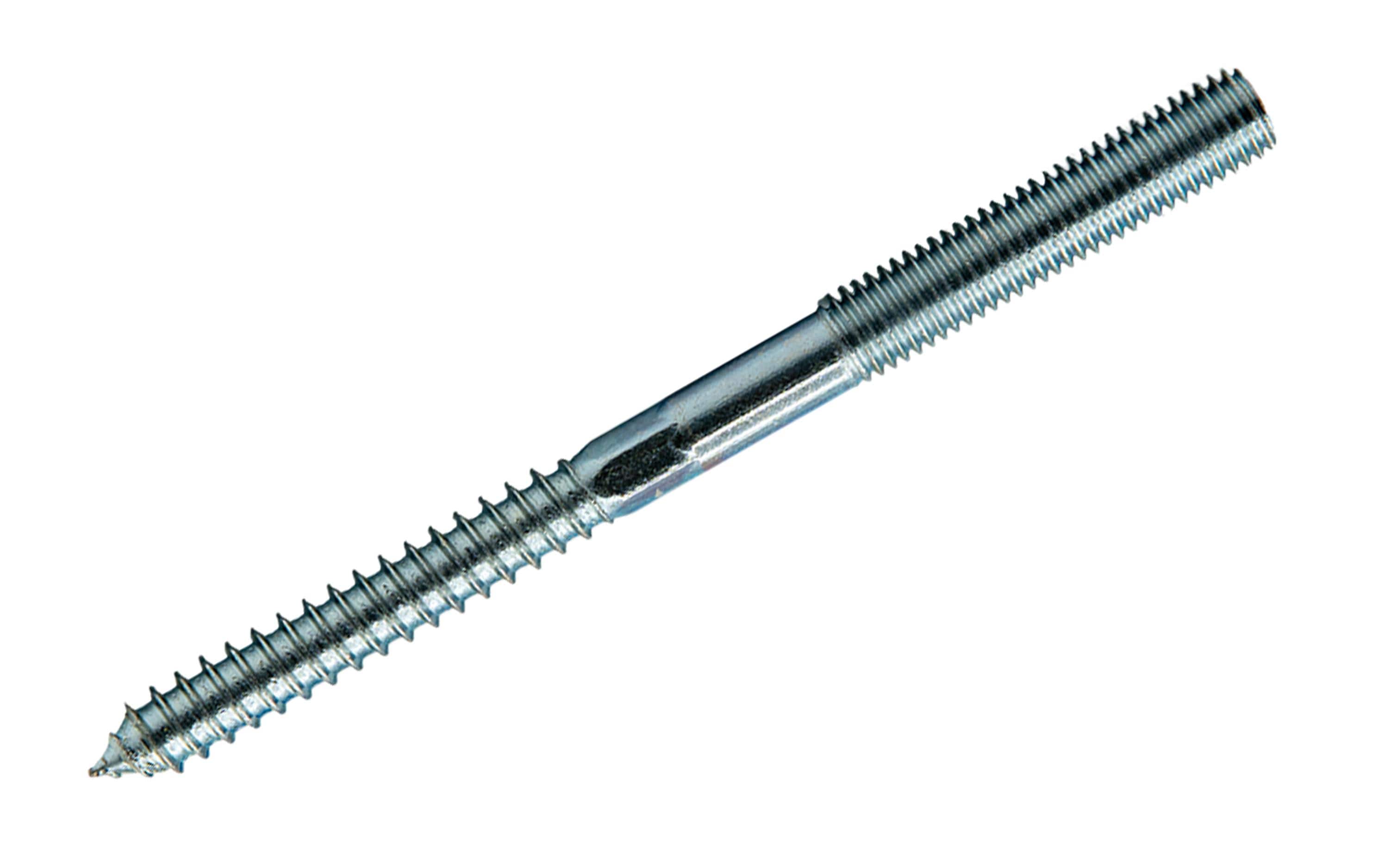 Ftm Krafter Stockschrauben M10 – Stift, 140 mm, Stahl, blau verzinkt, 2 Stk.