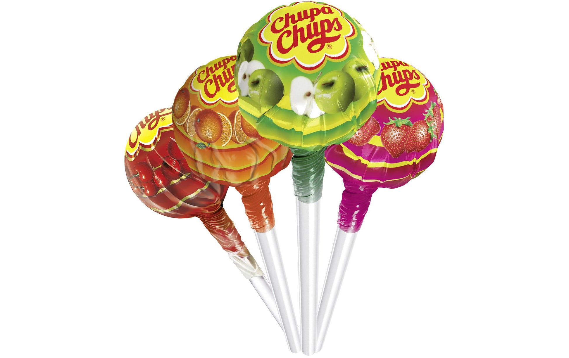 Chupa Chups Lutscher – Fruchtmix – 100 × 10 g