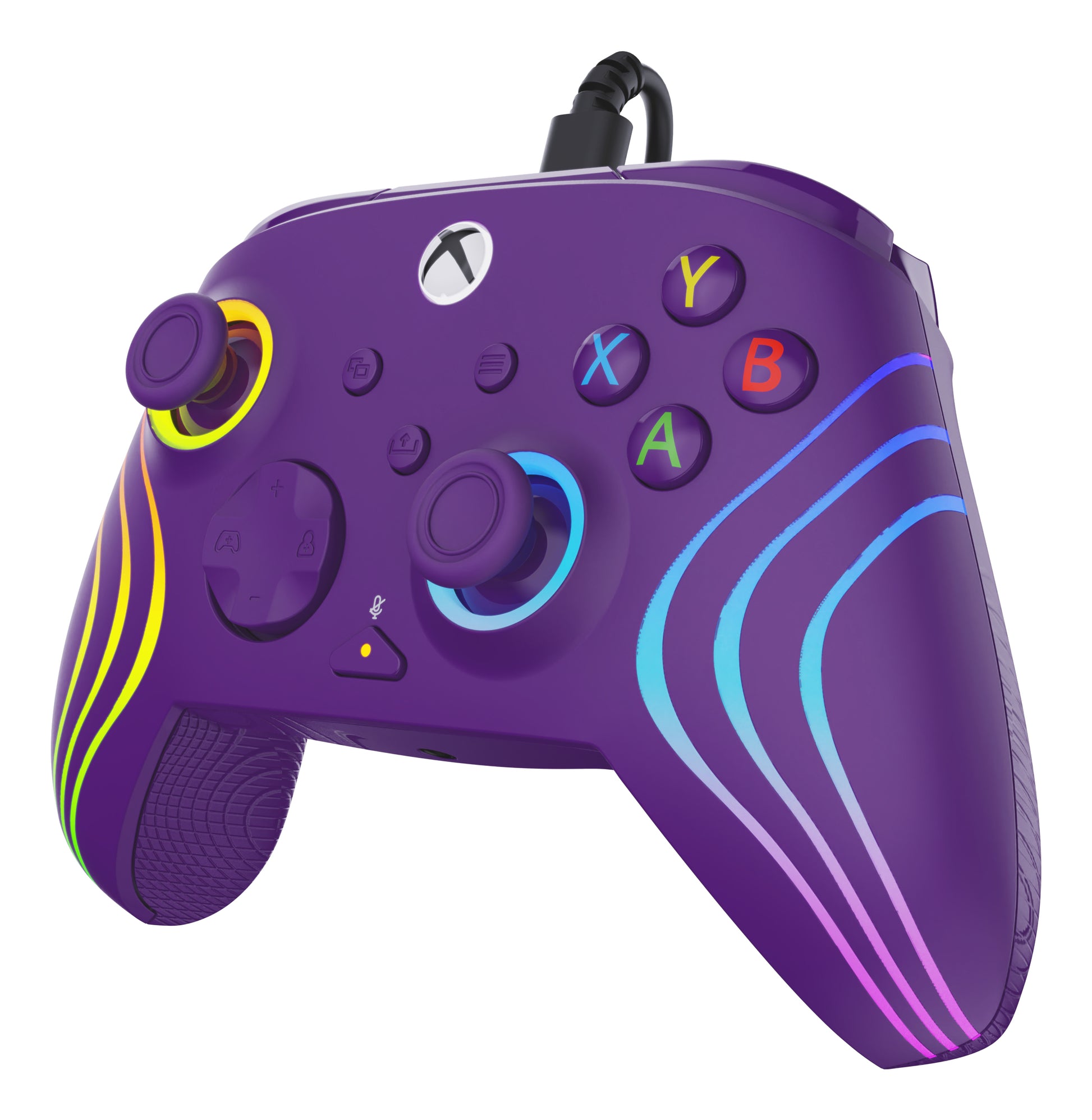 Turtle Beach Afterglow Wave – Gamepad – USB (kabelgebunden), RGB, für Xbox & PC, Violett