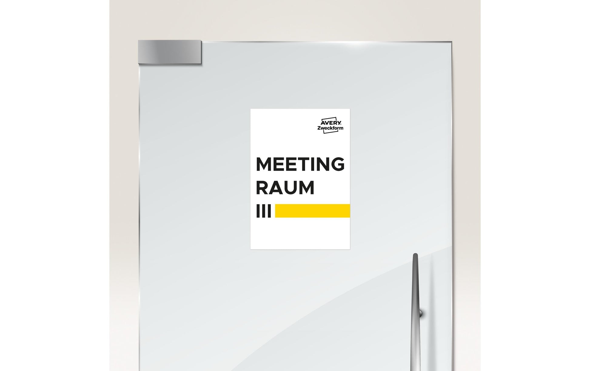 Avery Zweckform – Vollflächige Etiketten A4 – Papier, Weiss – Permanent haftend – Laser/Inkjet – 10 Blätter