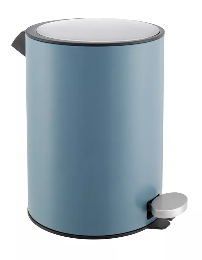 Diaqua Treteimer Elegance – 3 l – Metall, rund – blau