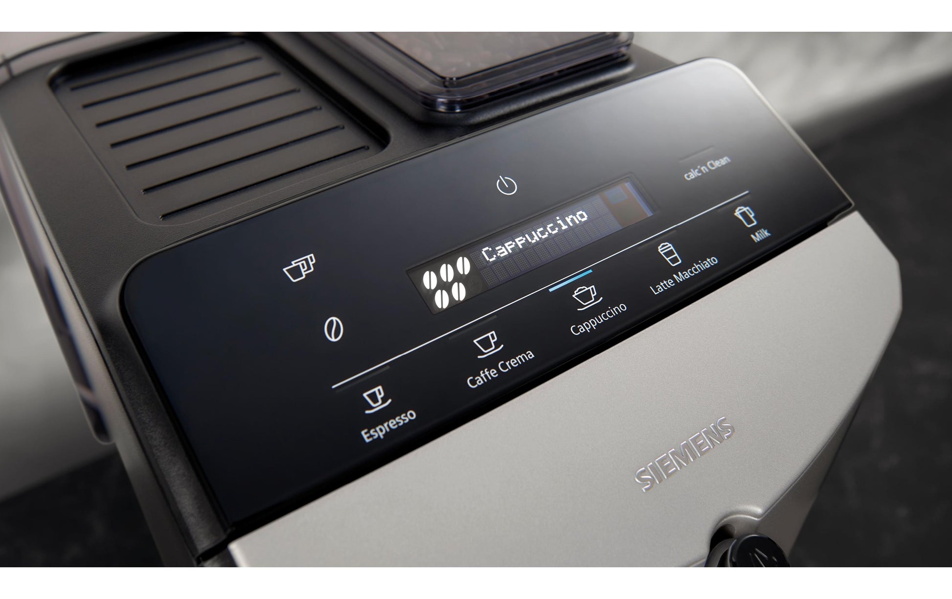 Siemens EQ300 TF303E07 Kaffeevollautomat – 15 bar, 1,4 l, 250 g, Keramik-Mahlwerk, Schwarz
