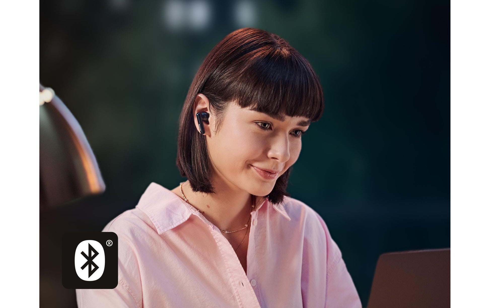 Panasonic B110WDE-K TWS In-Ear – mit Ladecase, Schwarz, BT 5.3