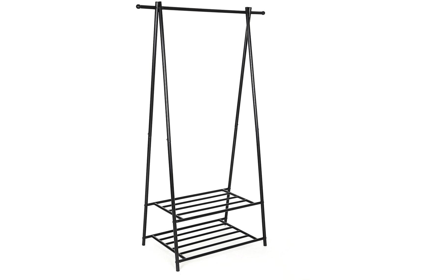 Songmics Garderobenständer – Stahl – Schwarz – 1'550 mm