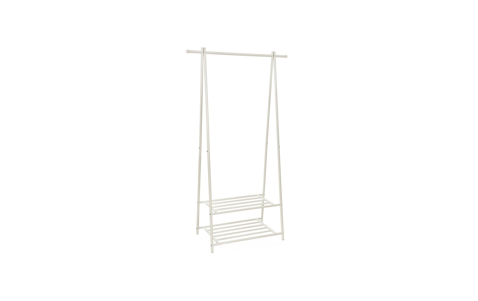 Songmics Garderobenständer – Metall – Weiss – 1'550 mm