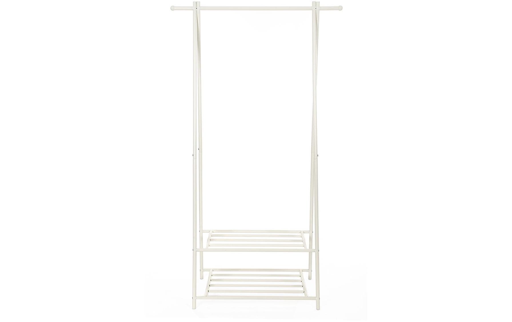 Songmics Garderobenständer – Metall – Weiss – 1'550 mm