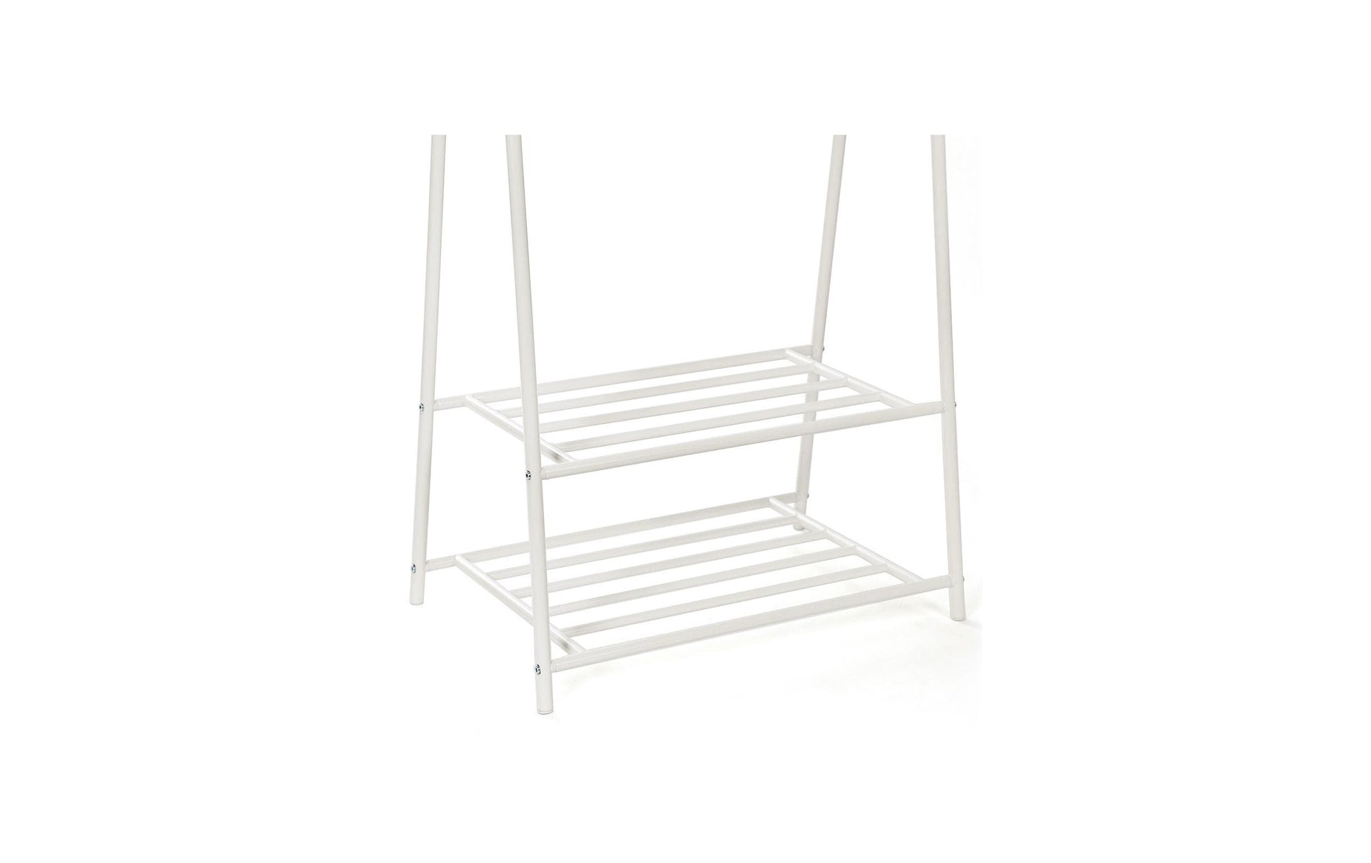 Songmics Garderobenständer – Metall – Weiss – 1'550 mm