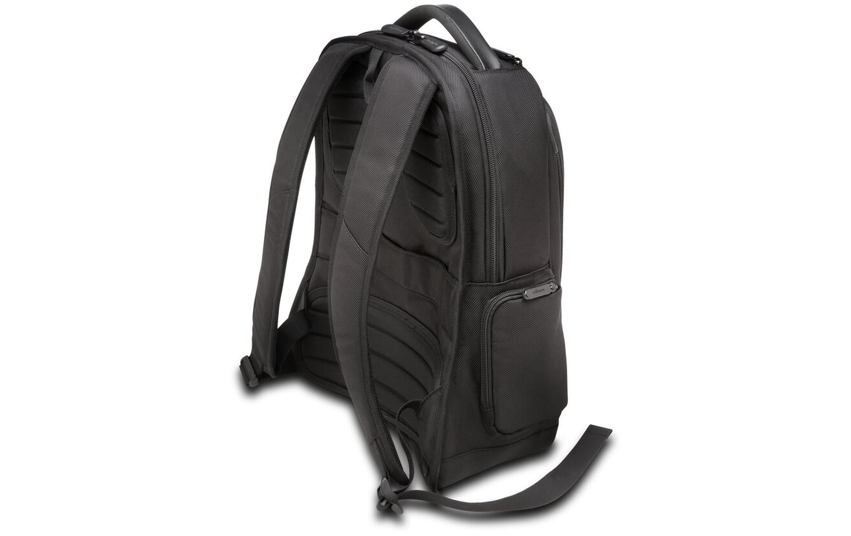Kensington Notebook-Rucksack Contour 2.0 – für 15,6", 27,5 l, mit Tablet-Fach, Polyester – Schwarz