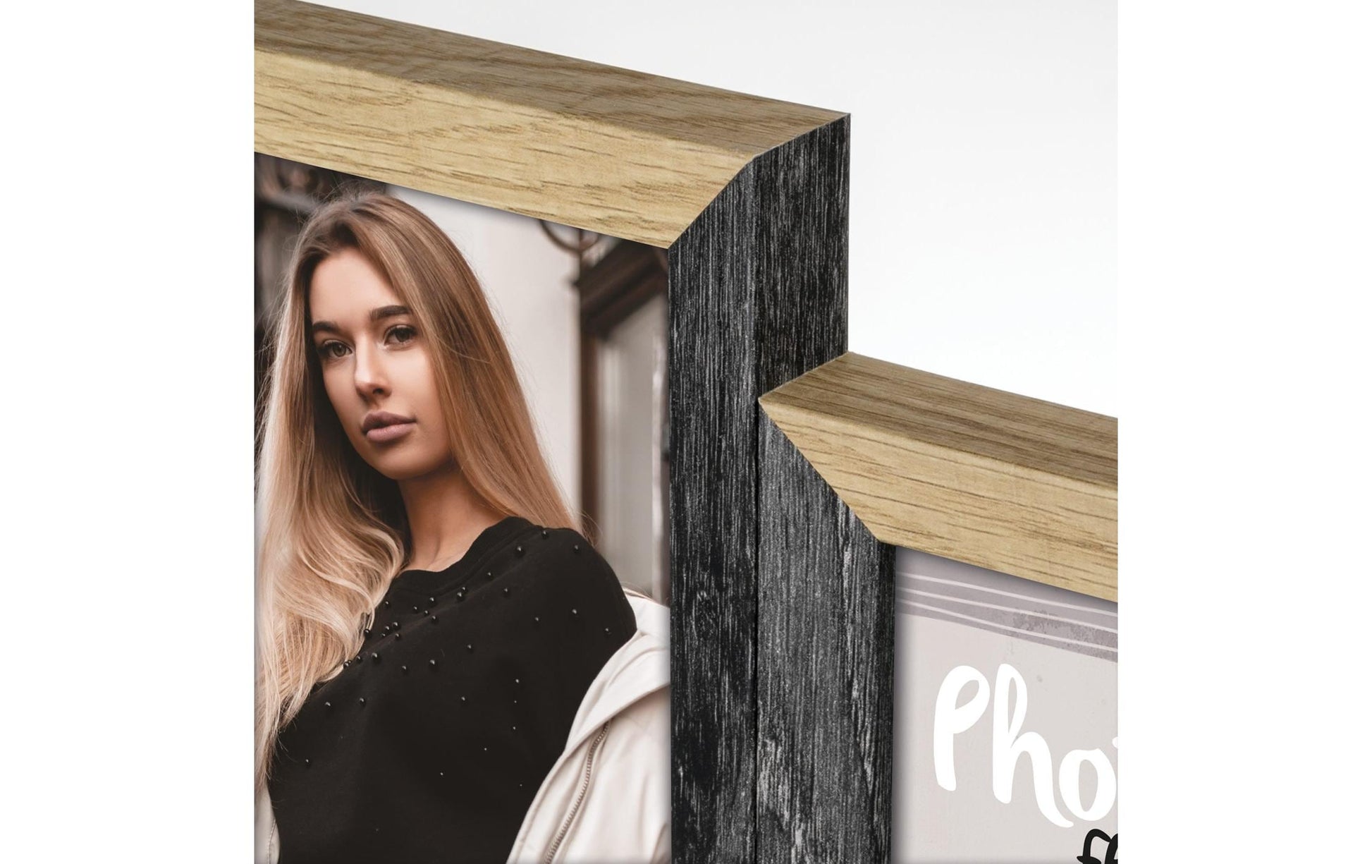ZEP Collagerahmen – für 10 × 15 cm – MDF & Holz, mehrfarbig