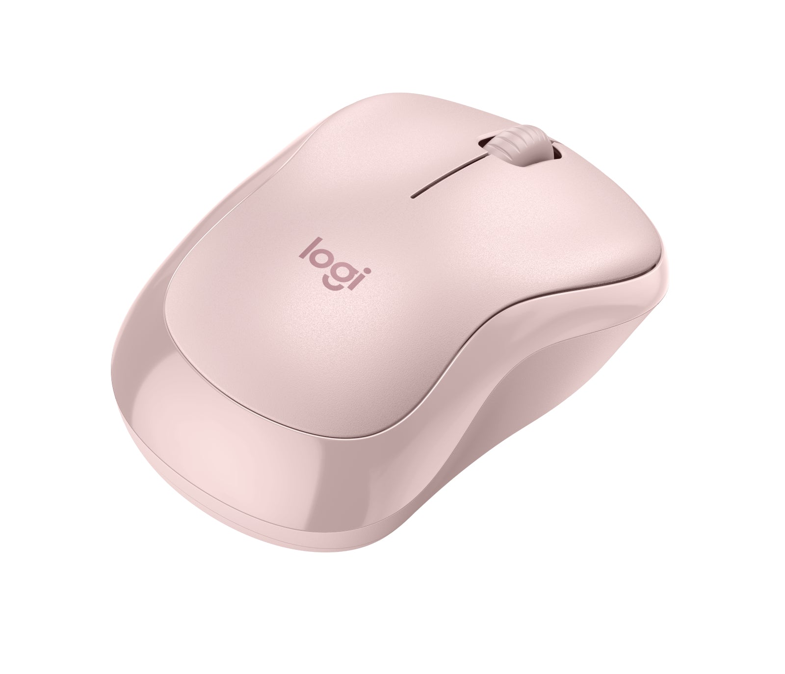 Logitech M240 Silent Maus – kabellos, Bluetooth, Silent-Tasten, Rosa