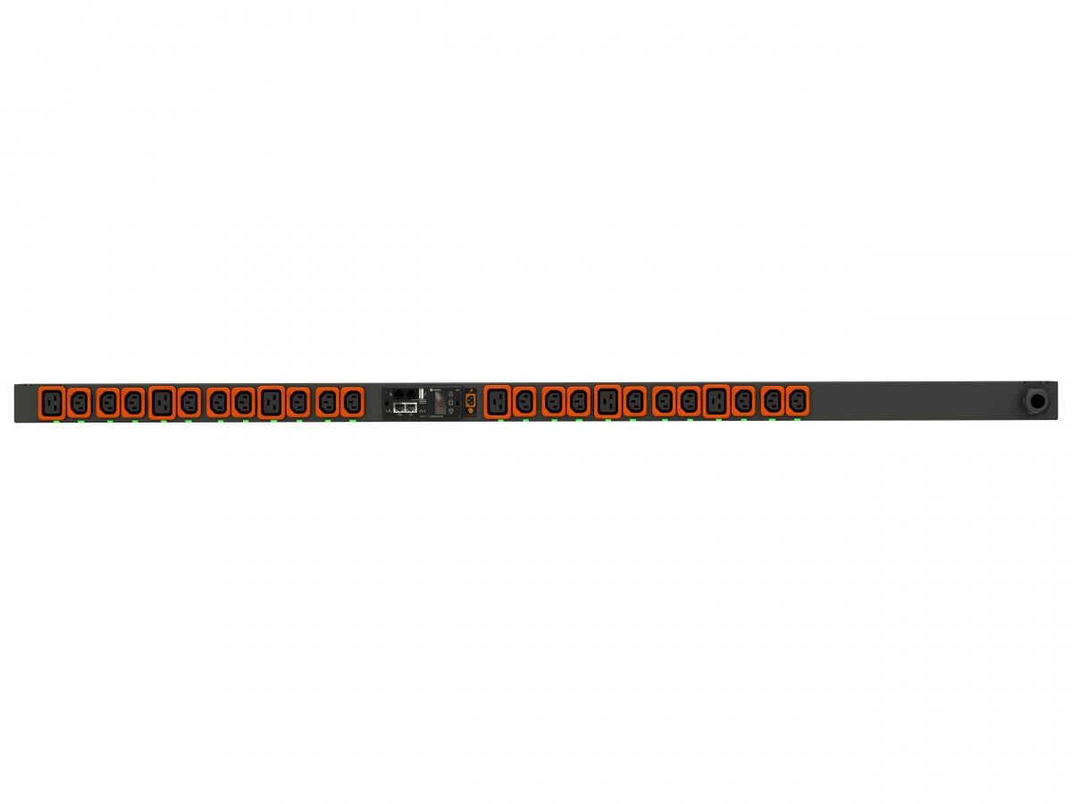 Vertiv MGR3EGC0-24PH63-2PS6B2A10-S Rack-PDU, Überwacht – C19×24 – Senkrecht, 3 m Kabel