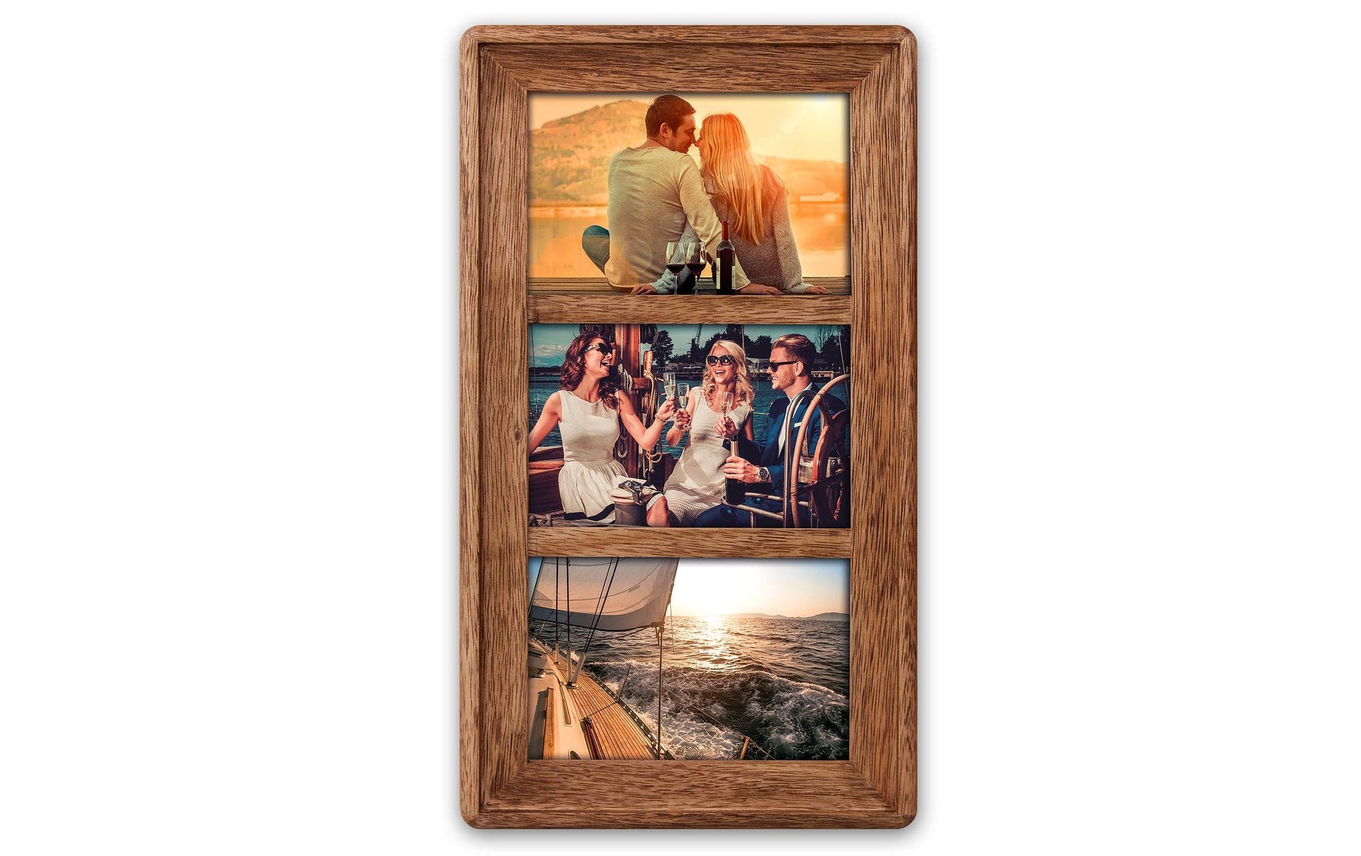ZEP Collagerahmen – für 10 × 15 cm – MDF, braun