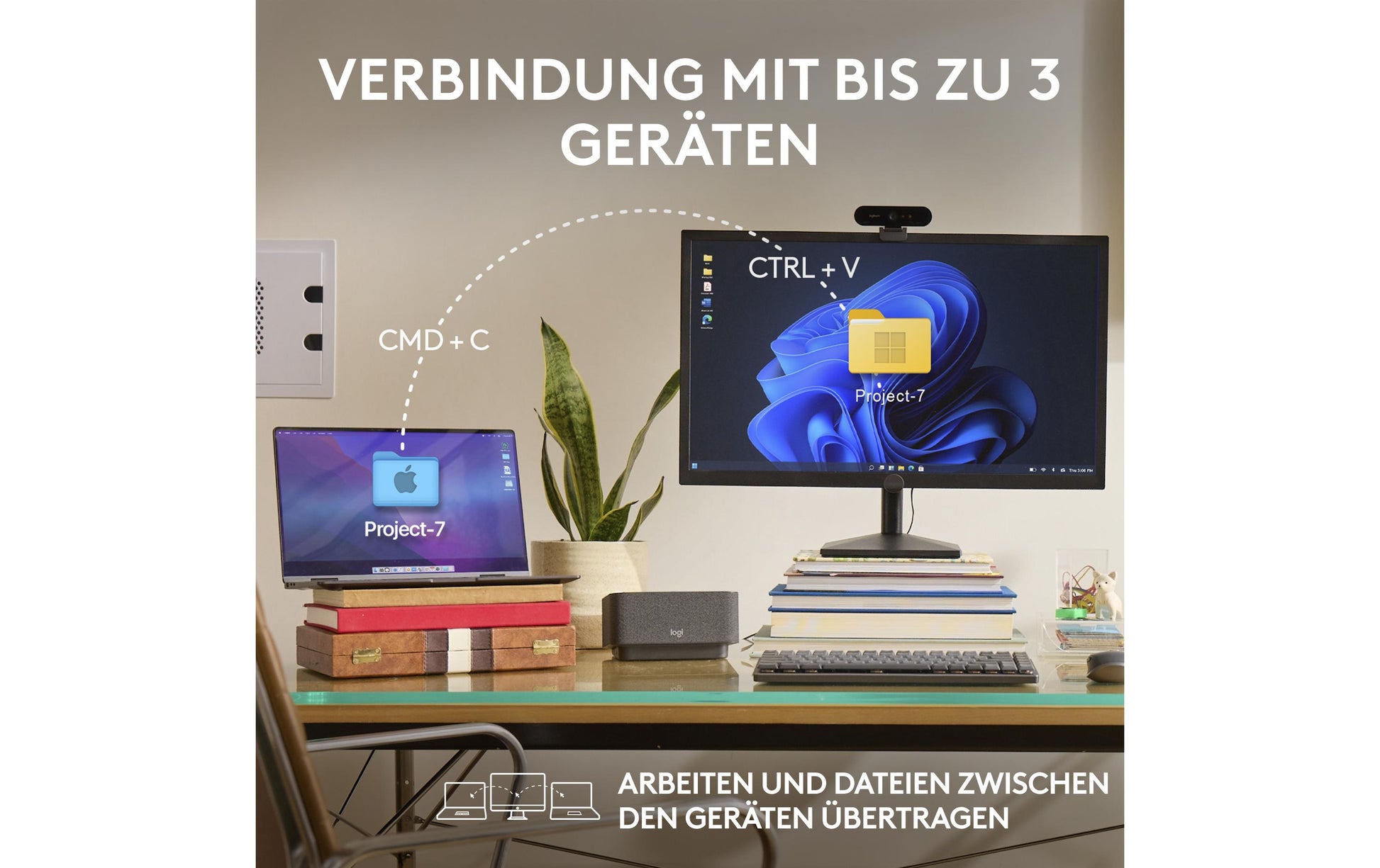 Logitech MX Anywhere 3S Pale Grey – Mobile Maus