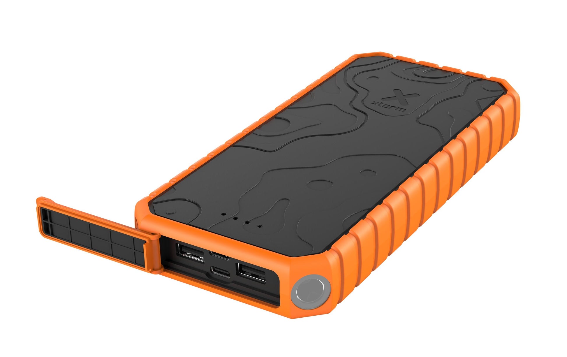 Xtorm Powerbank 20000 mAh, PD 35 W, 2× USB-C, 2× USB-A, für Smartphones, Orange
