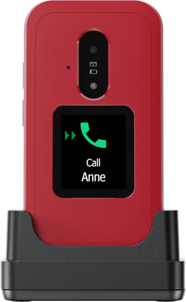 Doro Leva E30 – 2,8" – Rot/Weiss