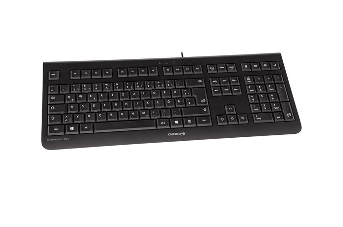 CHERRY KC 1000 – Tastatur, kabelgebunden (USB), IT-Layout (IT) – für Windows, macOS & Linux